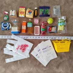 リーメントぷちお買い物シリーズ 食材 日用品 まとめ17点とおまけのサムネイル