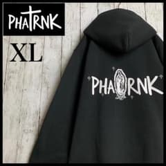 希少XLサイズ】ファットランク☆ビッグバックマリアロゴ入りパーカー