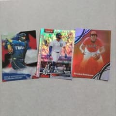 Topps MLBトレーディングカード 3枚セット