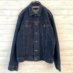ユニセックス UNIQLO デニムトラッカージャケット 【M】 ストレッチ 