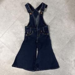 売り切り価格‼️muchacha 美品★フレア型オーバーオール XSサイズのサムネイル