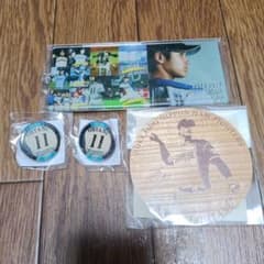 希少記念品　大谷翔平4点まとめ売り　サークルコースターBIGキーホルダーバッチ 希少記念品 大谷翔平4点まとめ売り サークルコースターBIGキーホルダー