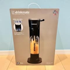 新品】drinkmate Series 641 炭酸水メーカー4段階 ブラック - メルカリ