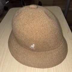KANGOL カンゴール バケットハットパイル ボア ベージュ M 美品 正規品のサムネイル