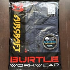 新品‼️BURTLE AIRCRAFT AC2066 半袖ブルゾン ネイビー Lのサムネイル