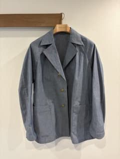 la favolaラファーボラ シャンブレージャケット 0 コットン ラグラン