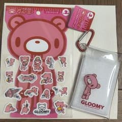 グル〜ミ〜 フラットシール＆カラビナ付きクリアケースセットのサムネイル