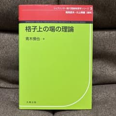 格子上の場の理論 青木慎也 丸善出版 格子上の場の理論 青木慎也 丸善出版 - メルカリ