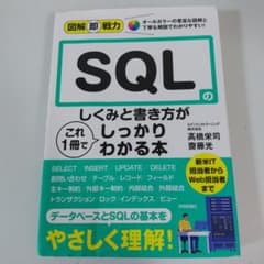 図解即戦力 SQLのしくみと書き方がこれ1冊でしっかりわかる本のサムネイル