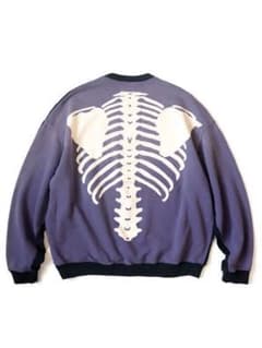KAPITAL 裏毛　2TONE BIGスウェット（BONE pt）のサムネイル