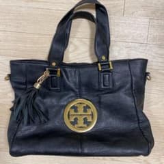 トートバッグ　トリーバーチ　高級　ブラックのサムネイル