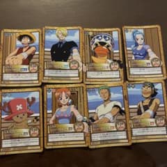 ワンピース トレーディングカード 8枚セットのサムネイル