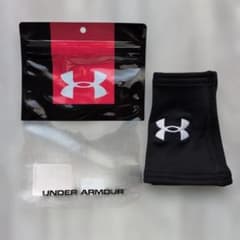 UNDER ARMOUR 野球 リストバンド ブラック 1372155のサムネイル