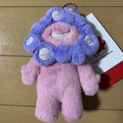 ミャクミャク 公式グッズ ぬいぐるみ 大阪万博 ピンク 紫 パープル