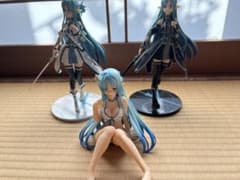 アスナ フィギュア 3体セット ホワイト ブラック