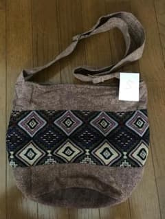 タイ民族刺繍ショルダーバック5（丸形