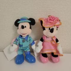 ディズニー　イースター　2015　ミッキー　ミニー　　ぬいぐるみバッチのサムネイル