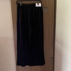 UNIQLO ソフトブラッシュドパンツ ブラック Lサイズのサムネイル