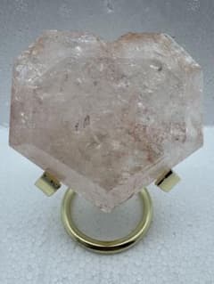 ピンクアゼツライト 天然石 ハート - メルカリ