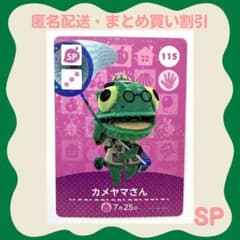 匿名配送】amiibo カメヤマさん あつまれどうぶつの森 - メルカリ