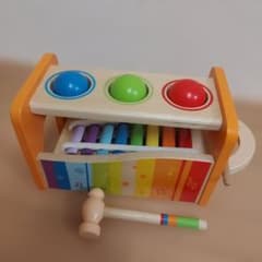 木製知育玩具 パウンド アンド タップ ベンチ - メルカリ