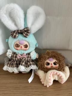最終値下げ　babythree ベビスリ　2点まとめ売り　ぬいぐるみ　シュシュのサムネイル