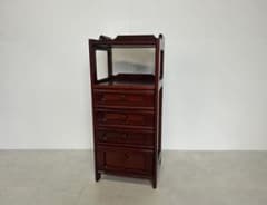 OLDカリモク 70-80sビンテージ スリムキャビネット シェルフ 木製引出し ③OLDカリモク 70-80sビンテージ スリムキャビネット シェルフ - メルカリ