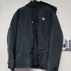 Quiksilver フード付き ブラック マウンテンパーカー M - メルカリ
