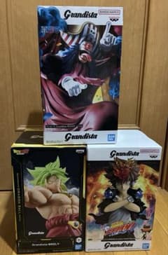 Grandista フィギュア 4種セット バギー ブロリー 沢田綱吉 範馬刃牙
