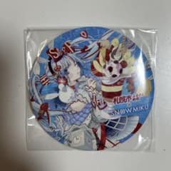 SNOW MIKU 삿포로시 콜라보레이션 캔 배지
