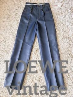 新品●未使用LOEWE ロエベ　ストライプパンツ ネイビー/ブルー 新品○未使用LOEWE ロエベ ストライプパンツ ネイビー/ブルー メンズ