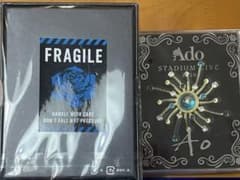 Ado Ao LIVE VIP特典 ストームグラス ブローチ &銀テープ - メルカリ