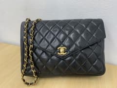 CHANEL マトラッセ チェーン ターンロック ショルダーバッグ ブラックのサムネイル