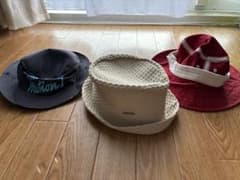 KANGOL メッシュバケットハット Mサイズ 他、子供用ハット3点セットのサムネイル