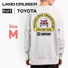 HUF x Land Cruiser クルーネック スウェット トレーナー M - メルカリ