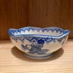 有田焼　鍋島瀬貞　唐子　ボウルのサムネイル