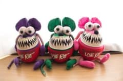 Rat Fink ぬいぐるみ LOVE RAT 3体セットのサムネイル