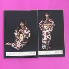 櫻坂46 村井優 生写真 2026 浴衣 スワリ ヒキ - メルカリ