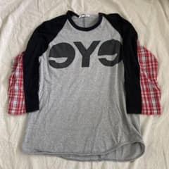 EYE コムデギャルソン ラグラン Tシャツ チェック 杉田 EYE コムデギャルソン ラグラン Tシャツ チェック 杉田 - メルカリ