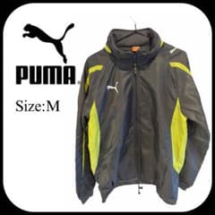 PUMA ナイロンジャケット グレー Mサイズのサムネイル
