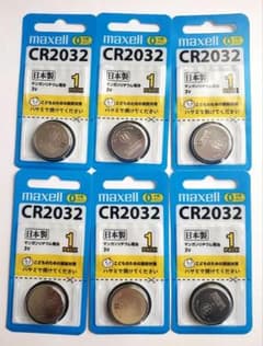 【新品・未使用】マクセル リチウムコイン電池 CR2032×6点のサムネイル