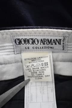 80s-90s GIORGIO ARMANI コットンスラックスのサムネイル