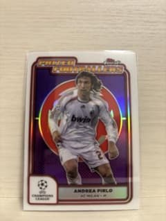 Topps Finest ピルロ PRIZED FOOTBALLERS