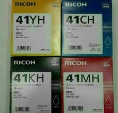 RICOH　インク　Lサイズ　4個セットのサムネイル