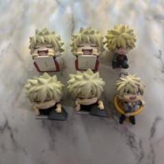 僕のヒーローアカデミア 爆豪勝己 ガチャガチャ 6点セット　バラ売り可のサムネイル