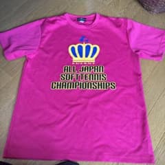 LUCENT ピンク Tシャツ Lサイズ 全日本ソフトテニス選手権のサムネイル