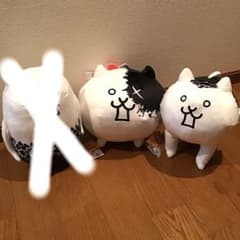 にゃんこ大戦争　狂乱シリーズ ナムコ限定　ぬいぐるみ　2種セット