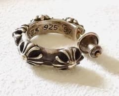 CHROME HEARTS クロスフープピアスのサムネイル