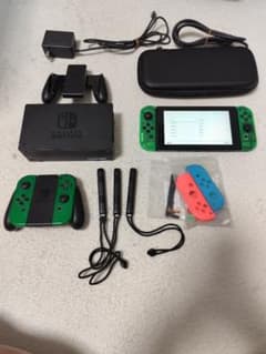 Nintendo Switch 本体 カスタム クリアグリーン 周辺機器等 Nintendo Switch 本体 カスタム クリアグリーン 周辺機器等 - メルカリ