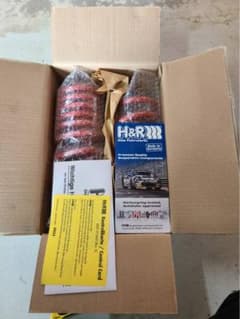 フェラーリ355用　H &R製　新品未使用ローダウンサス　前後一台分SET サス フェラーリ355用 H &R製 新品未使用ローダウンサス 前後一台分SET サス